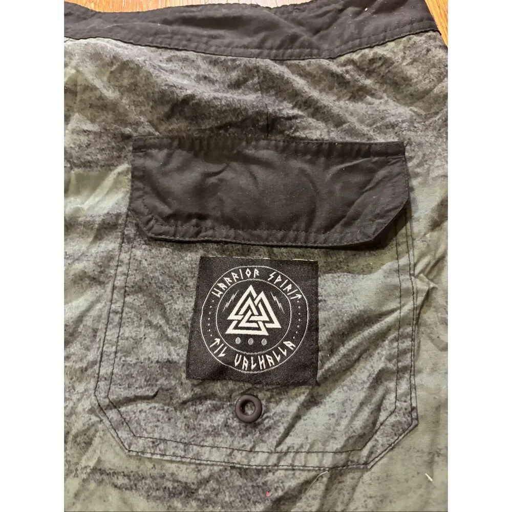 Howitzer halls of Valhalla veteran military board shorts 34